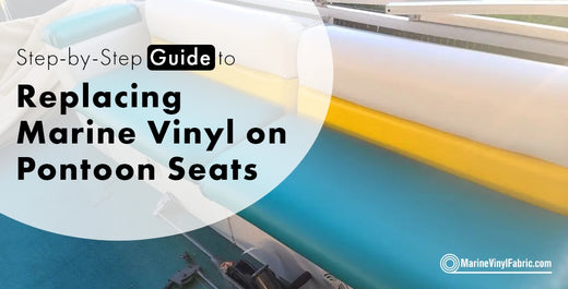 Guide to replace marine vinyl pontoon seats