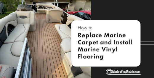 Replace marine Carpet and install new marine vinyl flooring