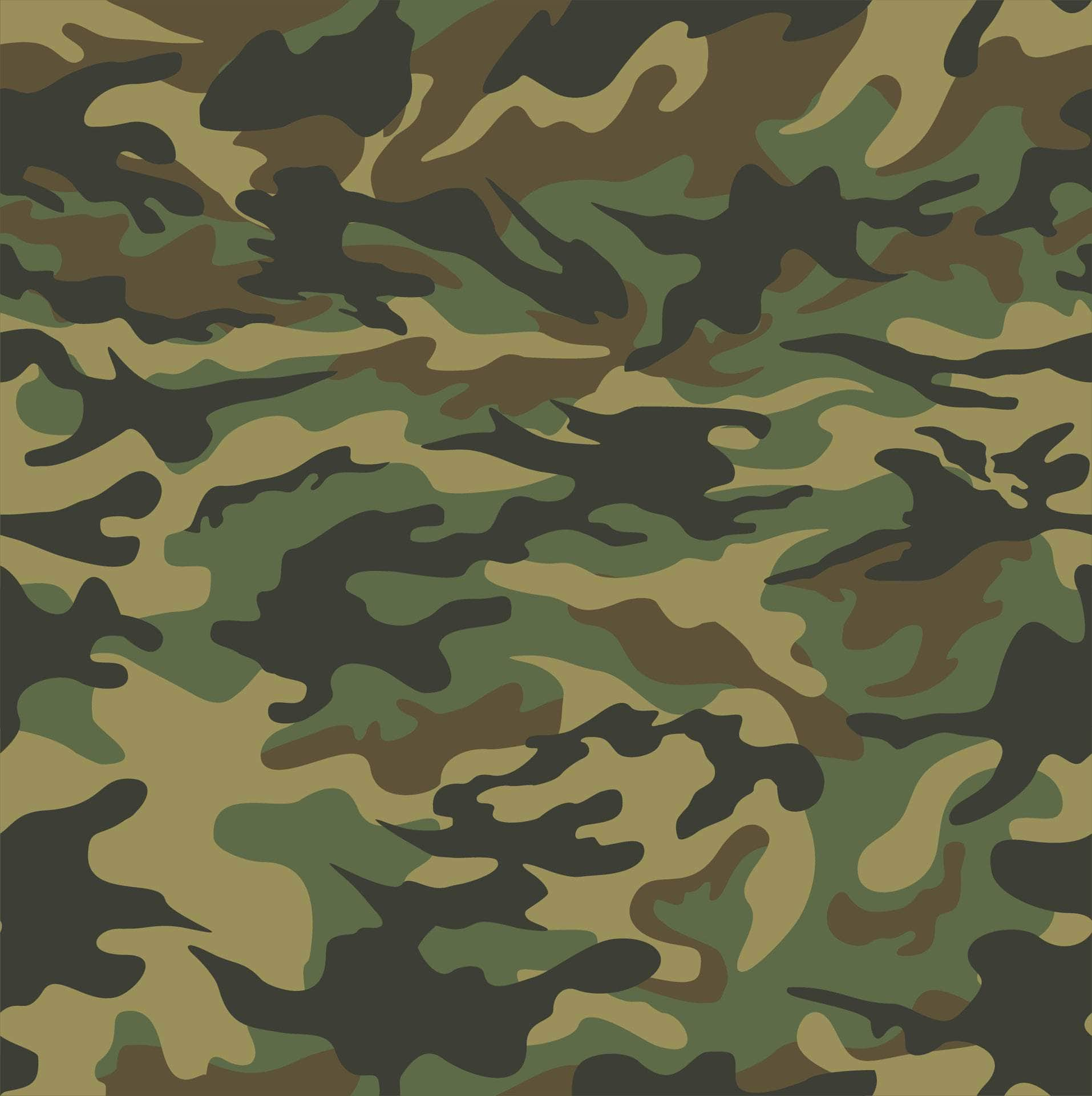 Army Green Camo Vinyl 