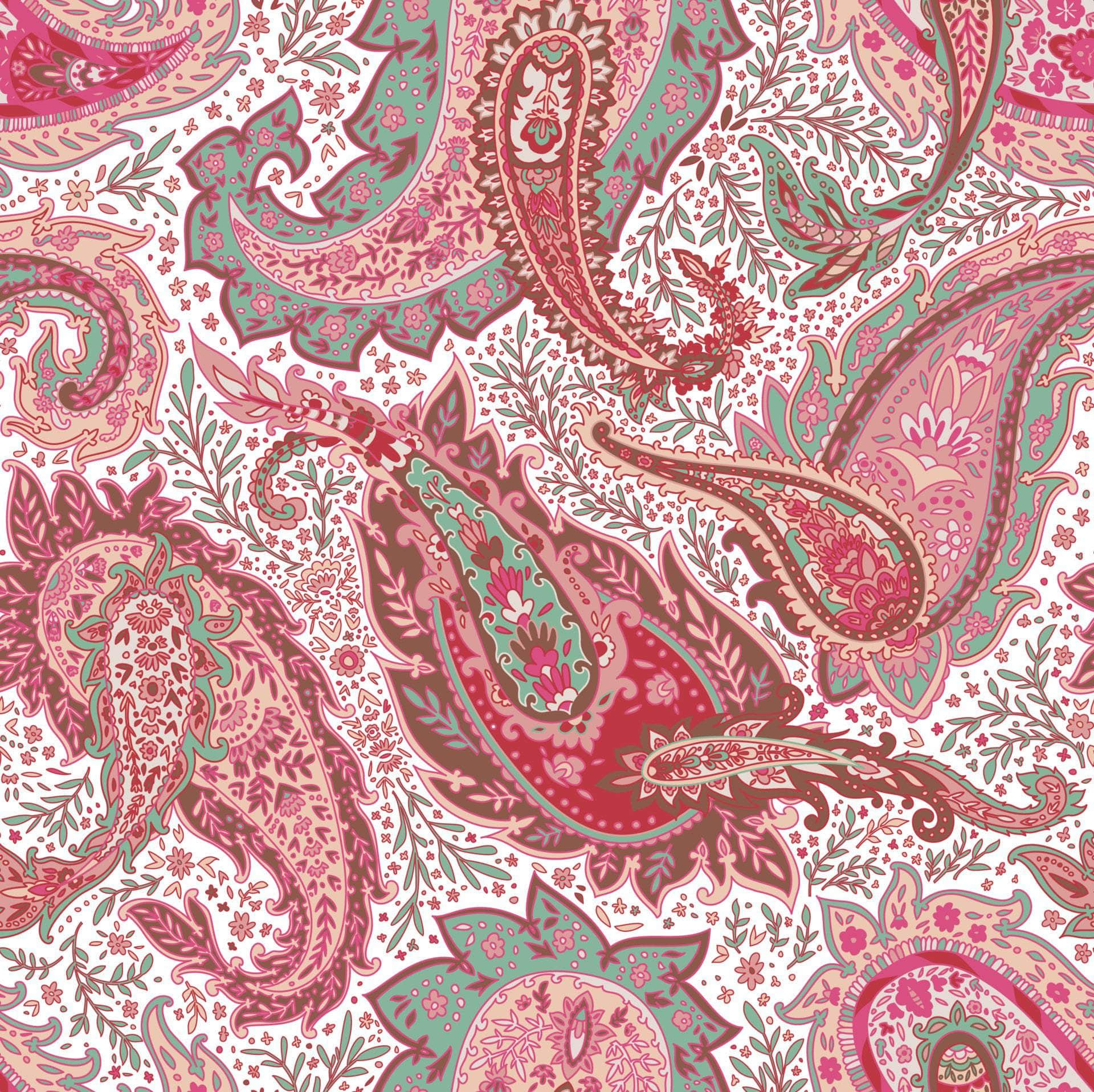 Blooming Paisley Vinyl