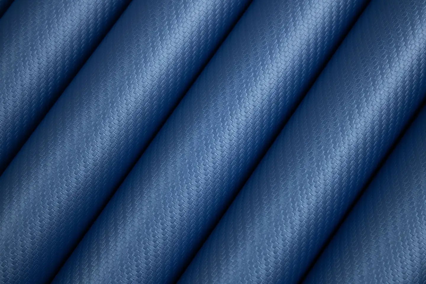 Carbon Fiber Blue Rolls Vinyl