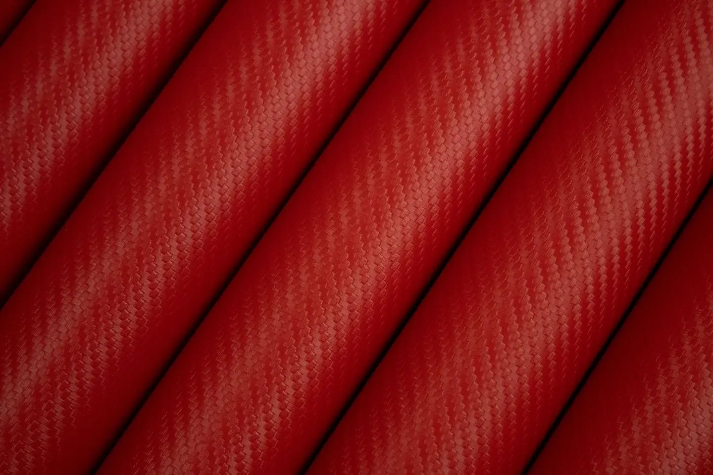 Carbon Fiber Red Rolls Vinyl