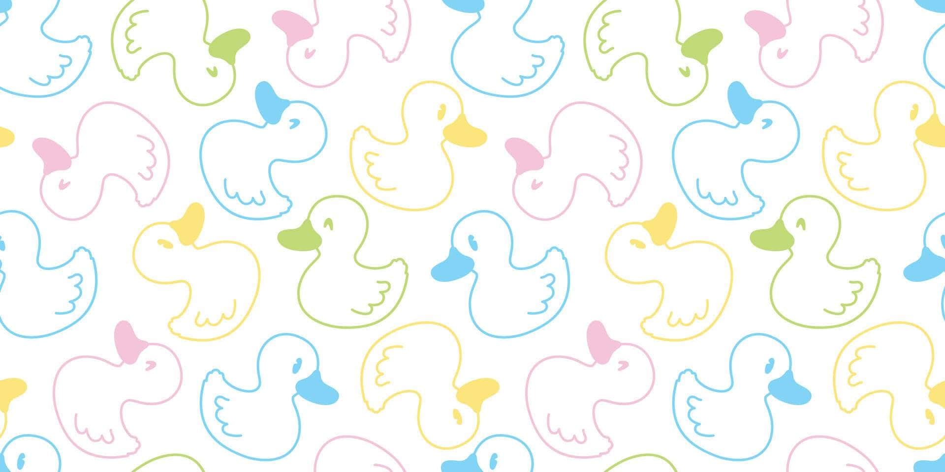 Colorful Duckies Vinyl