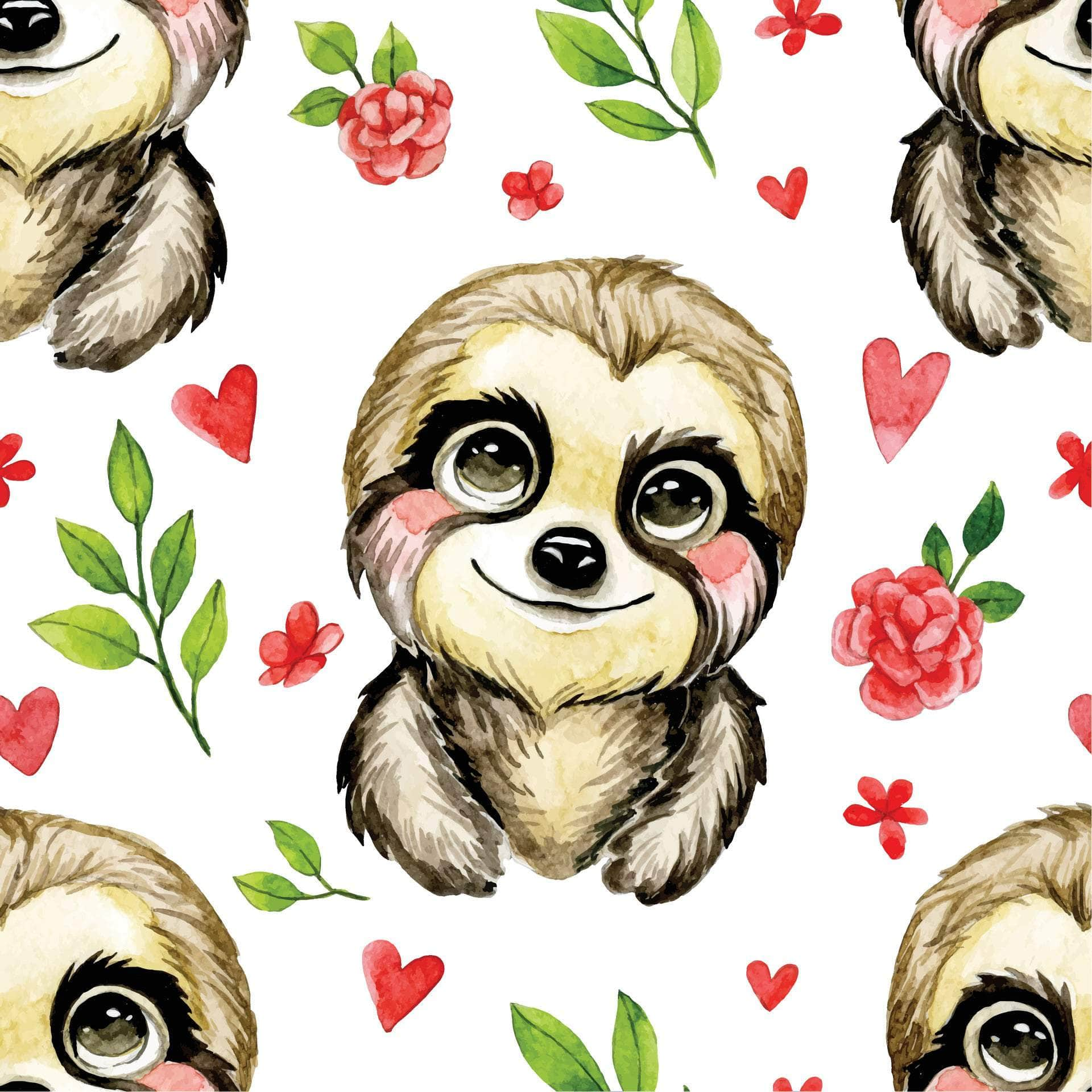 Cute Baby Sloth Vinyl 