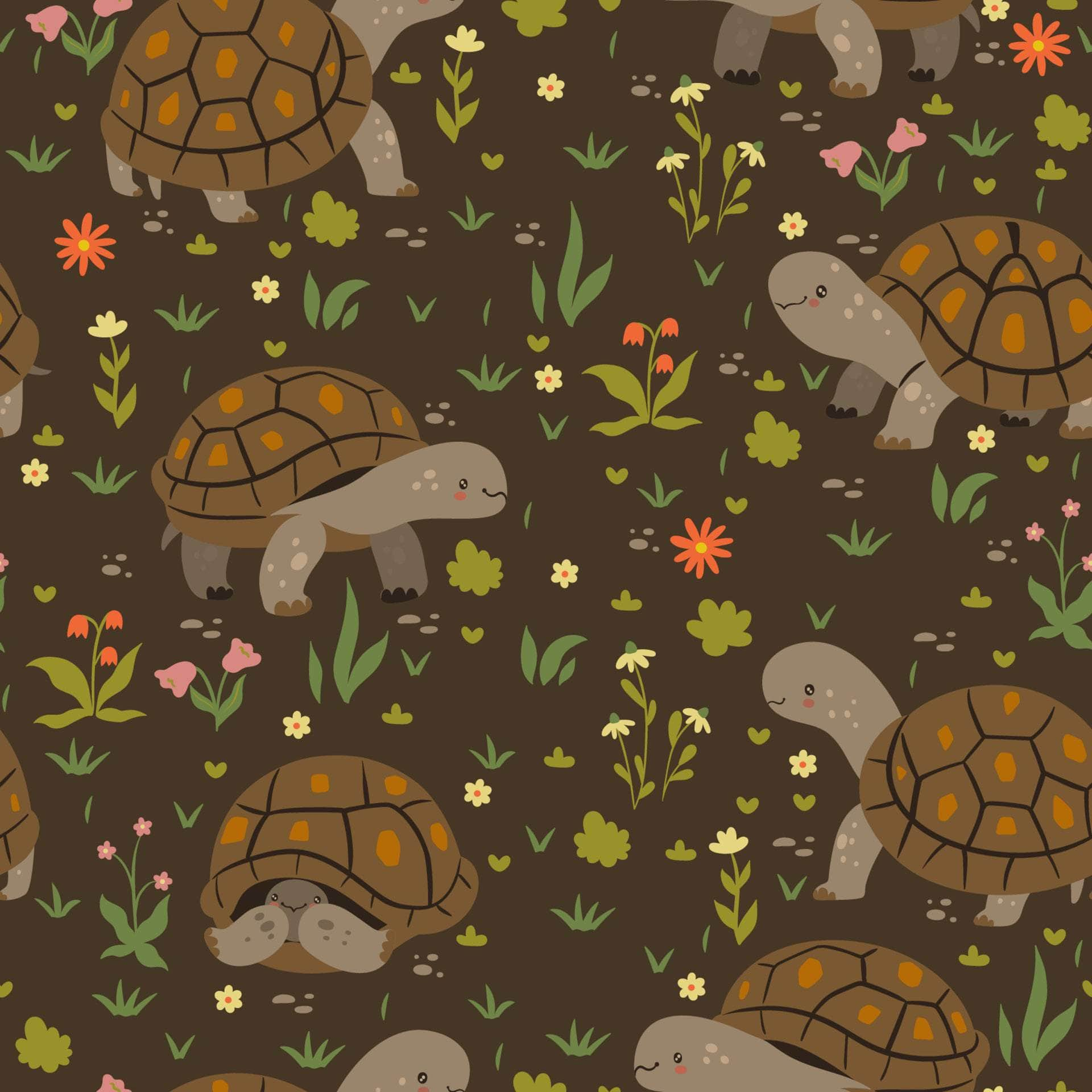 Cute Land Turtle Vinyl