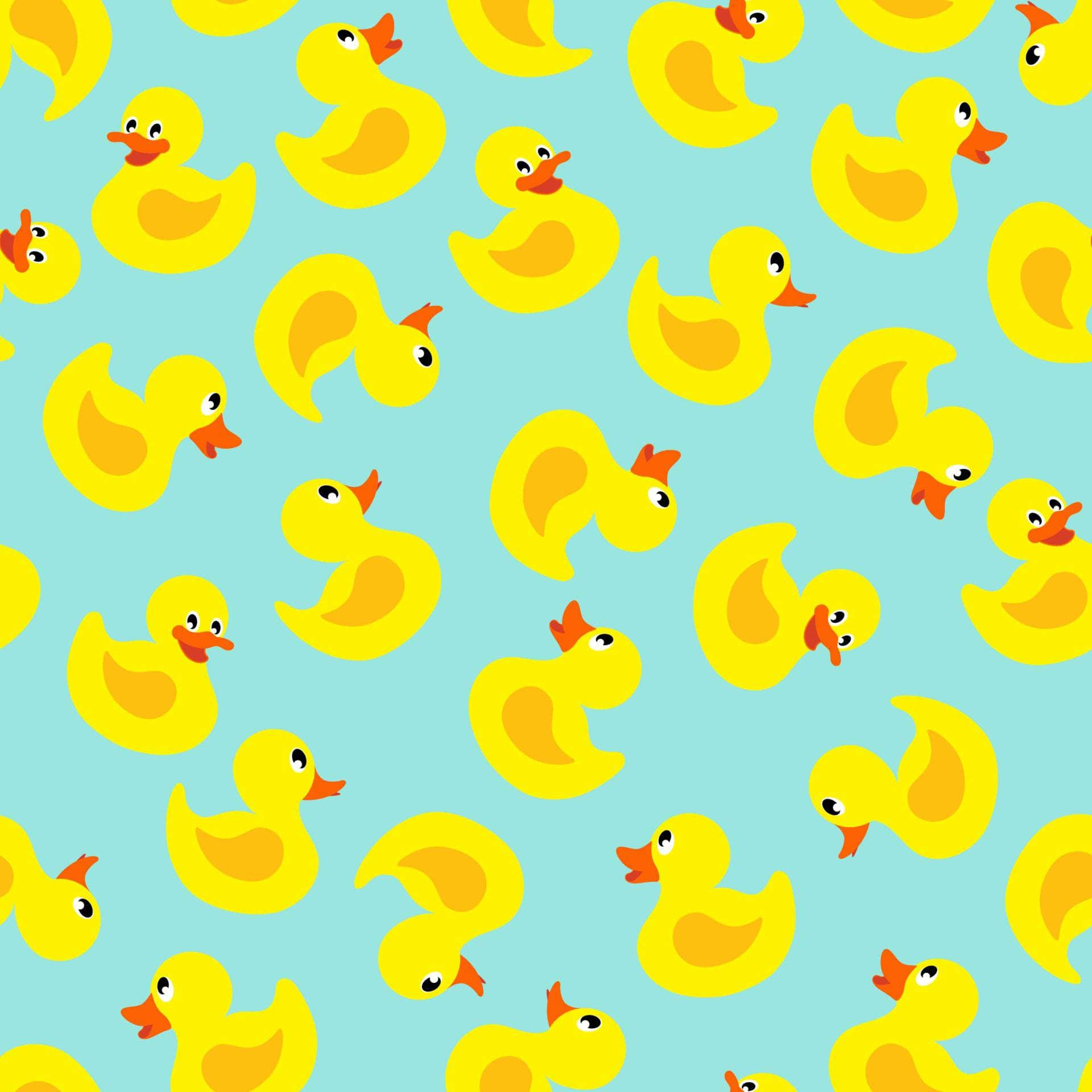 Cute Rubber Duckies Vinyl