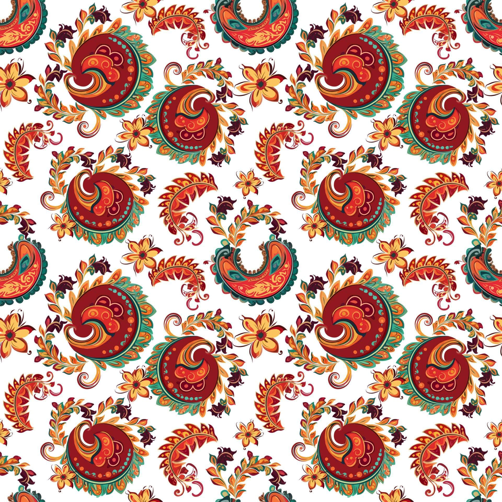 Fall Paisley Vinyl