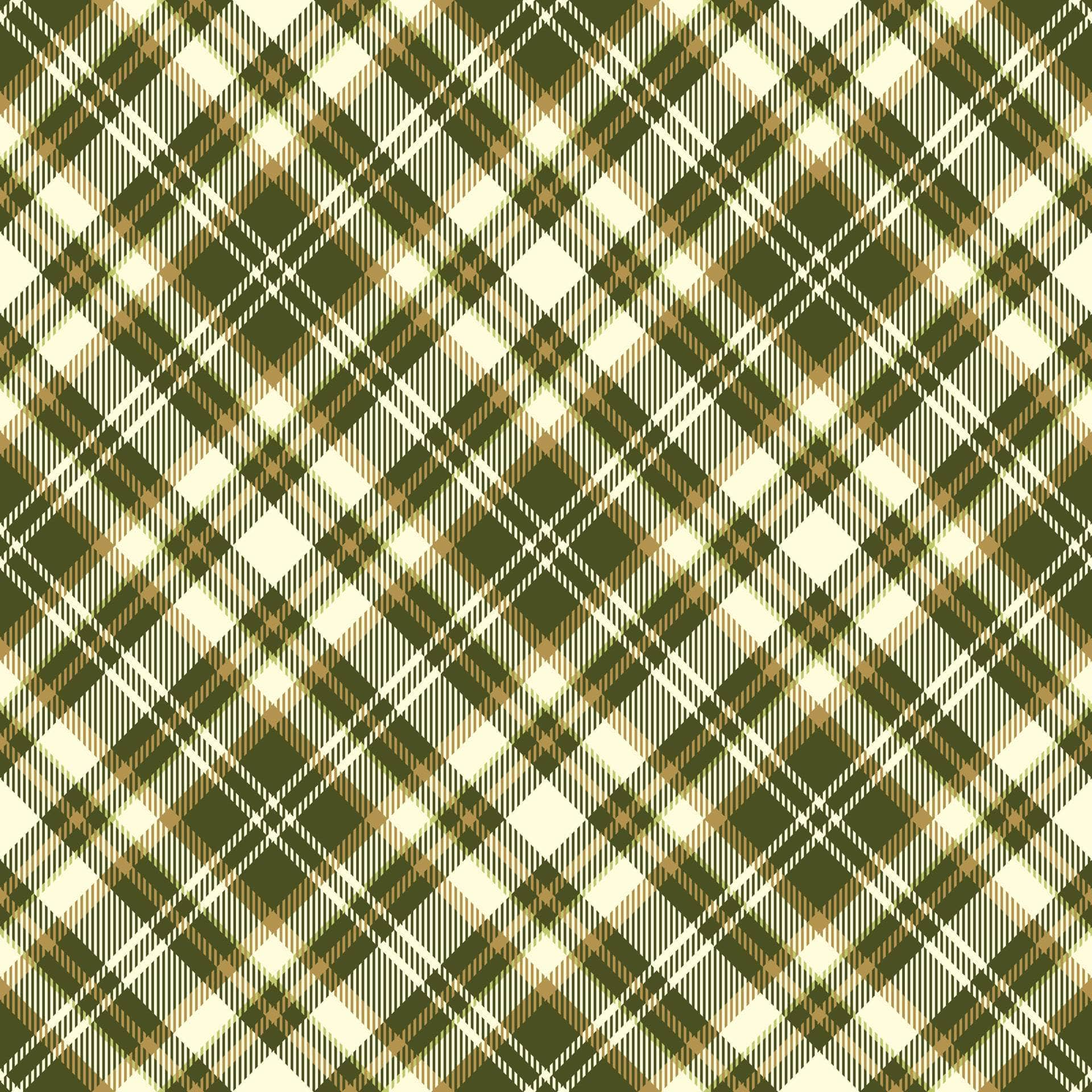 Green Plaid Vinyl