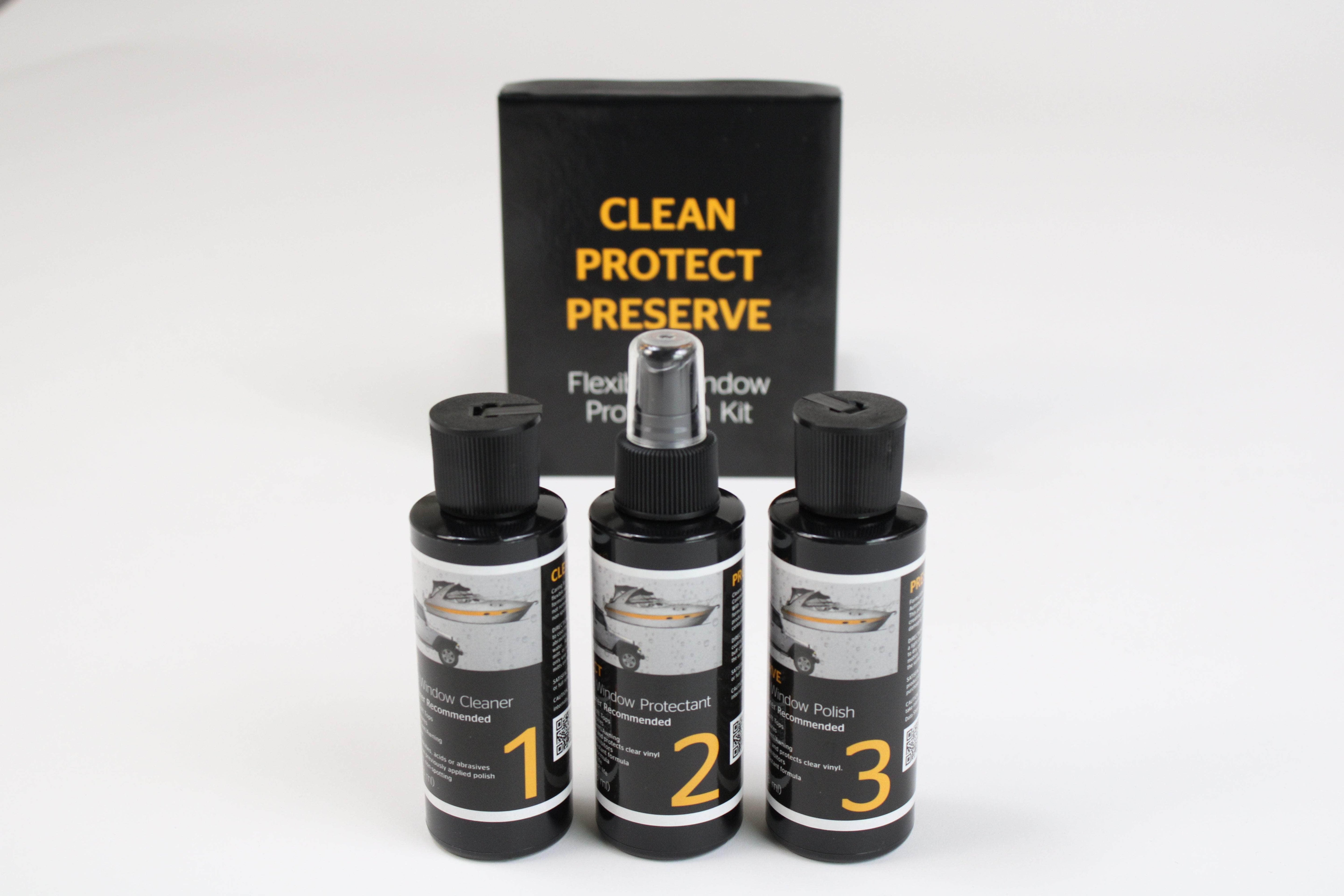 Clean Protect Preserve Clear Vinyl Cleaner