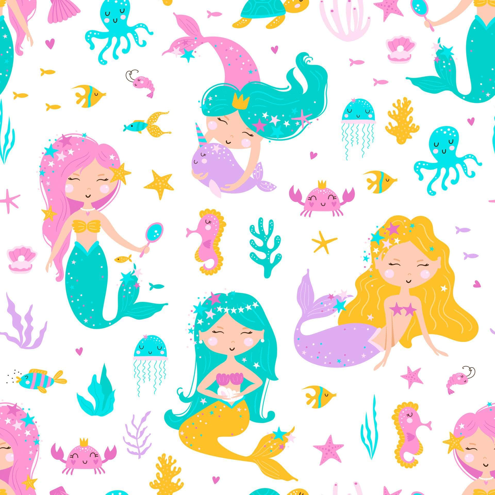 Mermaid & Seahorse Vinyl