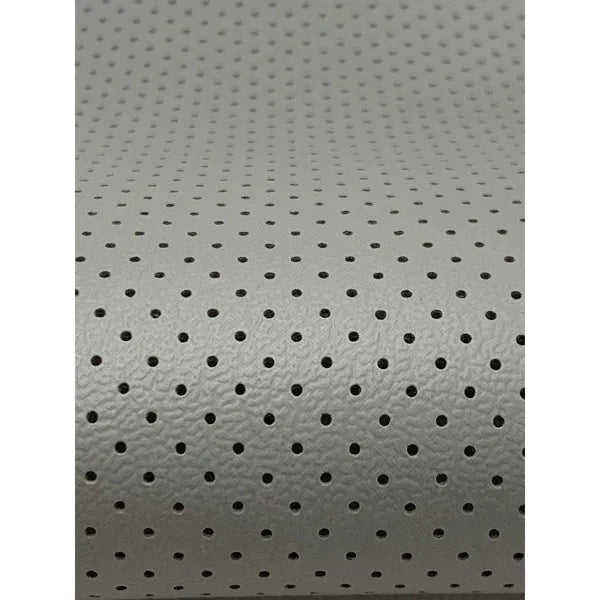 By The Yard / Perforated (Dotted) Dark Gray Perforated